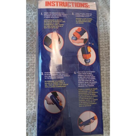 Nerf Dog Mega 12 Ball and Nerf Launcher - Picture 2 of 2